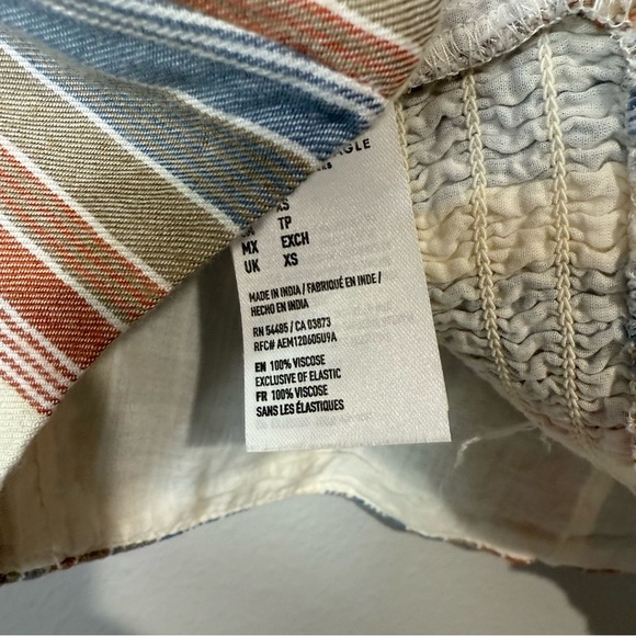 American Eagle Striped Cropped Bustier Tank – XS - Picture 5 of 5